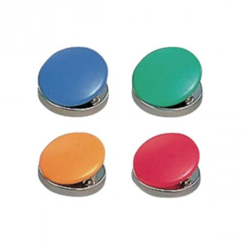 サンケーキコム  カラーマグネットクリップ大 50mm 色込 10個入 KM-1