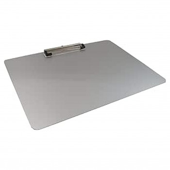 サンケーキコム クリップボードA4 ヨコ対応 アルミ製 230×320×10m巻m ISCB-04