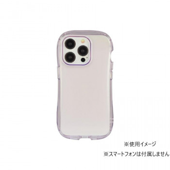 iPhone15Pro対応クリスタルクリアケース ライトピンク GMD-17LPK