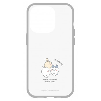 ちいかわ IIIIfitClear iPhone15Pro対応ケース ふりかえり CK-25C