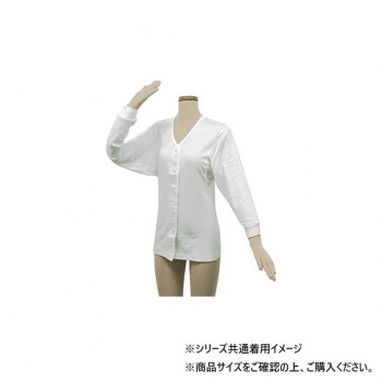 幸和製作所 テイコブ(TacaoF) らくホック肌着婦人用長袖 LLサイズ UN07-WT-W-LL