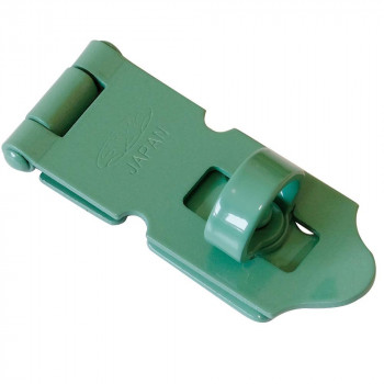 ハイロジック　17555　ストロング掛金　75mm　緑　1個入