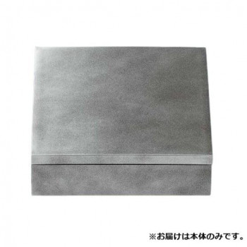 7.5寸正角玉手重(親)　銀透き(内黒)　93118395
