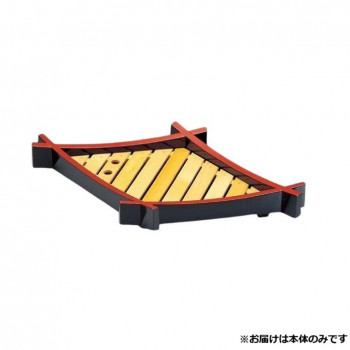 570松葉盛器　黒天朱(本体)　51170220
