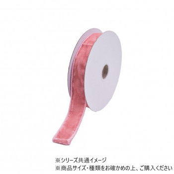 ワイヤーリボン ビスコースベルベットリボン COTTON EDGING MV 3.8cm 9600088MV