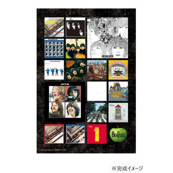 ジグソーパズル miniパズル THE BEATLESシリーズ THE BEATLES ジャケットコレクション 300ピース 300-379