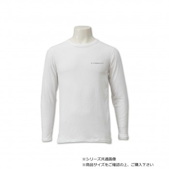 ハヤブサ レイヤーテックアンダーシャツ 厚手 ホワイト L Y1658-L-10