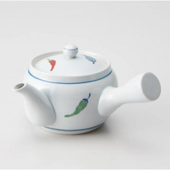 和の器 急須 赤絵唐辛子 マジック茶こし T-930632