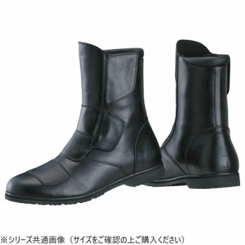 NTB42A ノンファスナーPUショートブーツ2 BK 27 NTB42A-270