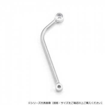 MSTL250RR-75 汎用マフラーステーφ16 250mm RR シルバー