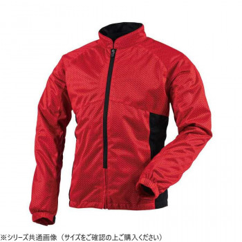 SDW-4145 スーパーライト メッシュジャケット レッド/ブラック WL SDW-4145-RDBK-WL