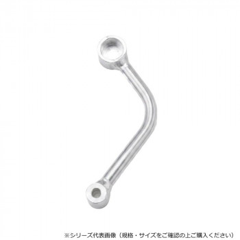 MSTL175FR-50 汎用マフラーステーφ16 175mm FR シルバー