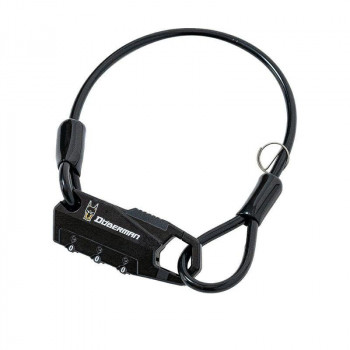 DOBERMAN DBL-015 ダイヤルワイヤーロック BK 60cm