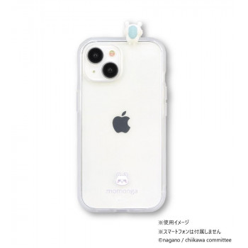 ちいかわ フレーム IIIIfit Clear iPhone13～15対応ケース モモンガ CK-28D