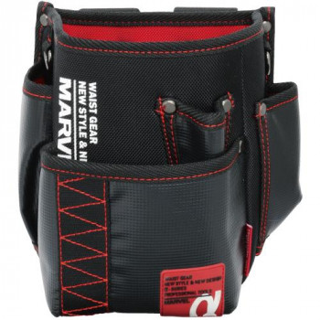 マーベル WAIST　GEAR(腰袋)　レッド MDP-90AR
