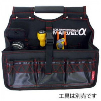 マーベル WAIST　GEAR(ツールバッグ)　レッド MTB-3A
