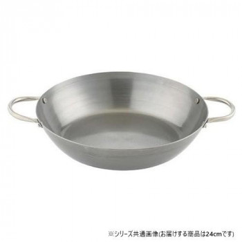 匠の技　鉄なべ　24cm　両手　(IH対応)　605778