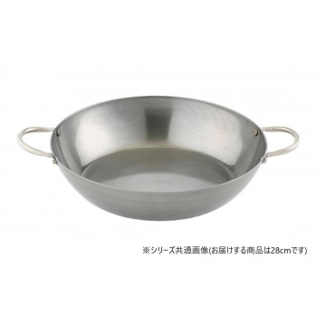 匠の技　鉄なべ　28cm　両手　(IH対応)　605780