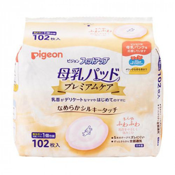 ピジョン 母乳パッド プレミアムケア 102枚入 562081
