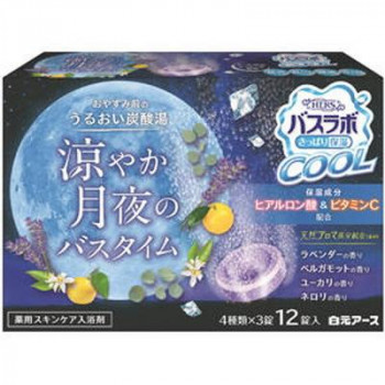 バスラボ 入浴剤 クール月夜のバスタイム 12錠 221519