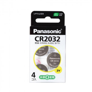 リチウムコイン電池 CR-2032/4H