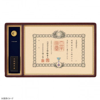 大額　叙勲額　4893　勲記勲章　マホ/茶ドンス