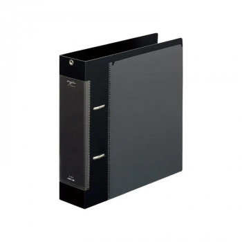 LIHIT LAB.(リヒトラブ) myfa(ミファ) コレクションファイル ワイド A5 ジェットブラック F-3311-24