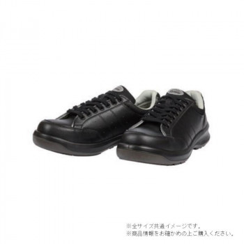 ドンケル 作業靴・安全靴 ダイナスティPU2 樹脂先芯ウレタン2層底 ブラック ひも 23.5cm D1005N
