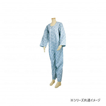 幸和製作所 テイコブ エコノミー上下続き服 サックス L UW01SA-L 307020