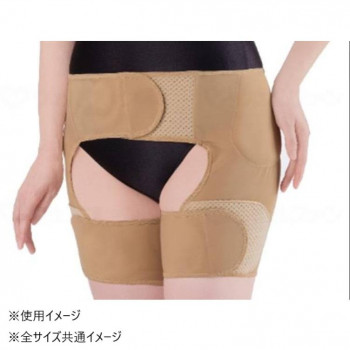 セルヴァン 接骨院の先生が監修した股関節ベルト(両足用 ベージュ M-L 043492002 394071