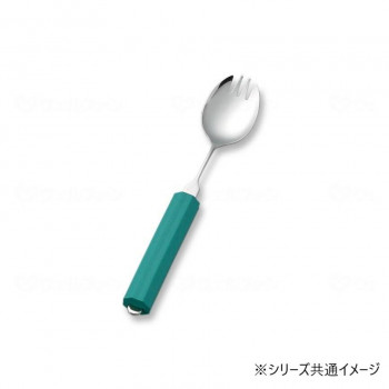 斉藤工業 オールステンレスハンドル スプーンフォーク兼用(小) C丸形18mmスポンジ付 小 18N-6 002495