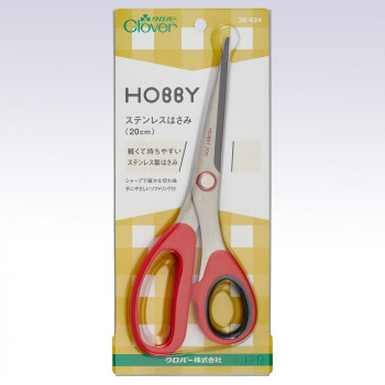 クロバー　ステンレスはさみ「ホビー」（20cm）　36-624