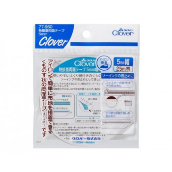 クロバー 熱接着両面テープ5mm 77-960