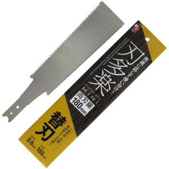 石鋸工業 刃多楽 替刃式ミニ両刃鋸 替刃 11154