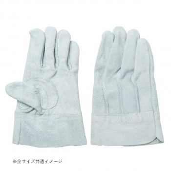 小野商事 エース 牛床革手袋 外縫い L AG4639
