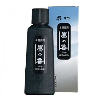 呉竹 水墨画用墨の香　標準の黒系 120g CB60-12