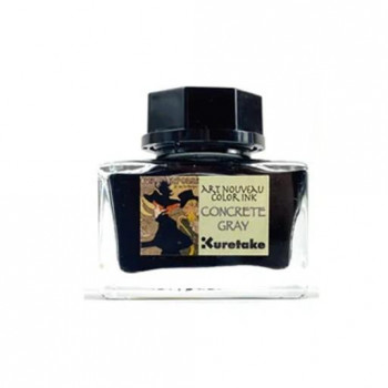 呉竹 ink-cafe アールヌーヴォーカラーインク コンクリートグレイ ECF160-539