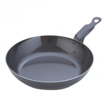 遠藤商事　SA 鉄黒皮オーブン用厚板フライパン　22cm　AHL94022