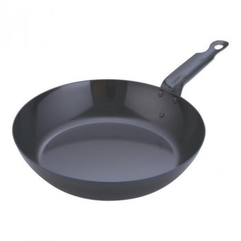 遠藤商事　SA 鉄黒皮オーブン用厚板フライパン　24cm　AHL94024