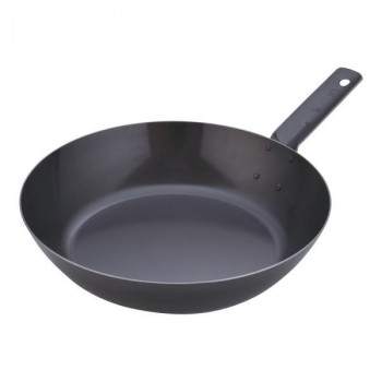 遠藤商事　SA 鉄黒皮オーブン用厚板フライパン　34cm　AHL94034
