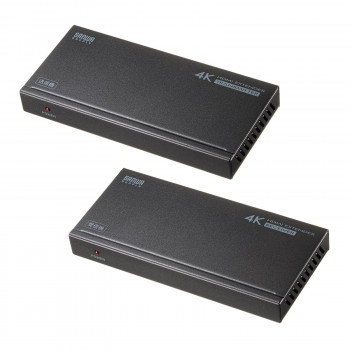 サンワサプライ　HDMIエクステンダー(4K対応・120m延長)　VGA-EXHDPOC
