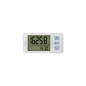 ドリテック dretec 大画面歩数計 ホワイト H-236WT
