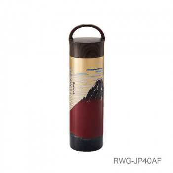 ReachWil魔法瓶　日本伝統文化　ステンレスマグボトル400ml　赤富士　RWG-JP40AF