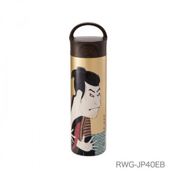 ReachWil魔法瓶 日本伝統文化 ステンレスマグボトル400ml 歌舞伎絵 RWG-JP40EB