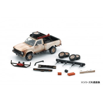 BM CREATIONS 1/64スケール トヨタ ハイラックス N60N70 80 錆仕様 マットホワイト アクセサリー付 RHD 64B0358