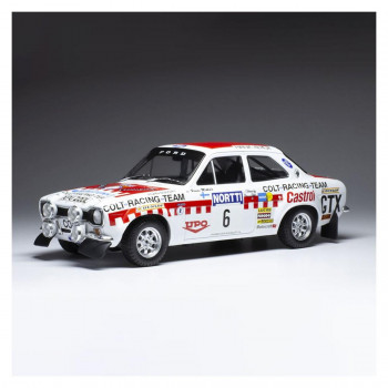 IXO 1/18スケール フォード エスコート MK I RS 1600 74 1000湖6H.Mikkola/J.Davenport 18RMC141