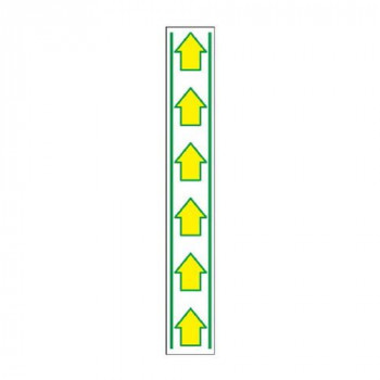 ユニット 路面用誘導ステッカー　矢印 819-25