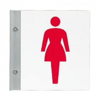 ユニット トイレ表示女セット 842-53A