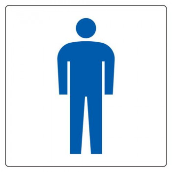 ユニット トイレ表示　大　男子 842-62A
