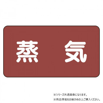 ユニット 配管識別ステッカー　蒸気(小) AS-2S